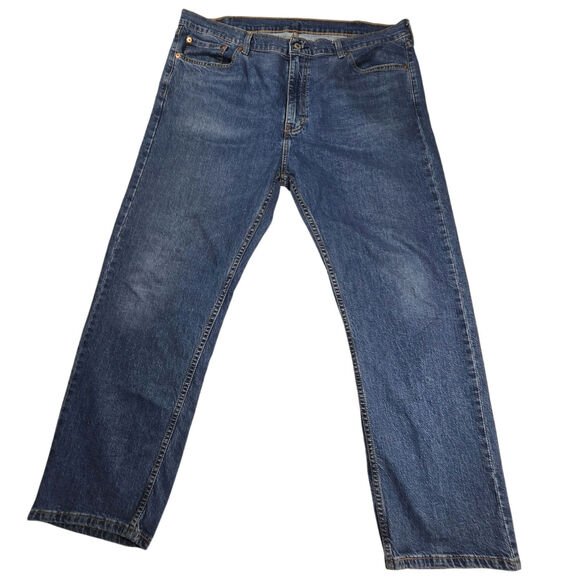 Levi's 505 Men 40x32 (40x30) Medium Wash Jeans - Picture 1 of 10